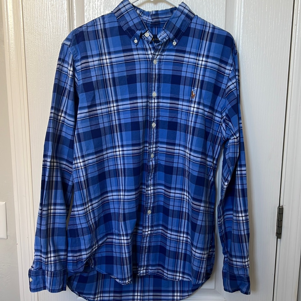 Boys Polo Ralph Lauren plaid shirt